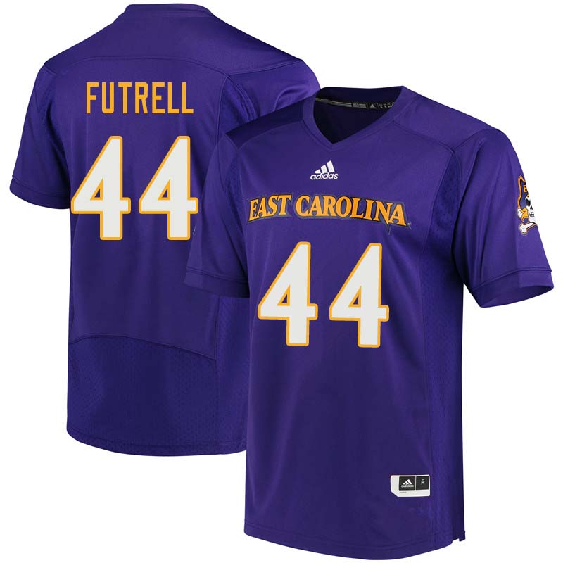 Men #44 Kendall Futrell East Carolina Pirates College Football Jerseys Sale-Purple - Click Image to Close